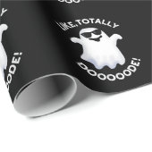 Net als bij Funny Ghost Pun Dark BG Cadeaupapier (Rol Hoek)