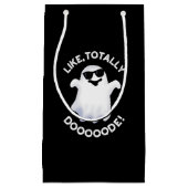 Net als bij Funny Ghost Pun Dark BG Klein Cadeauzakje (Voorkant)