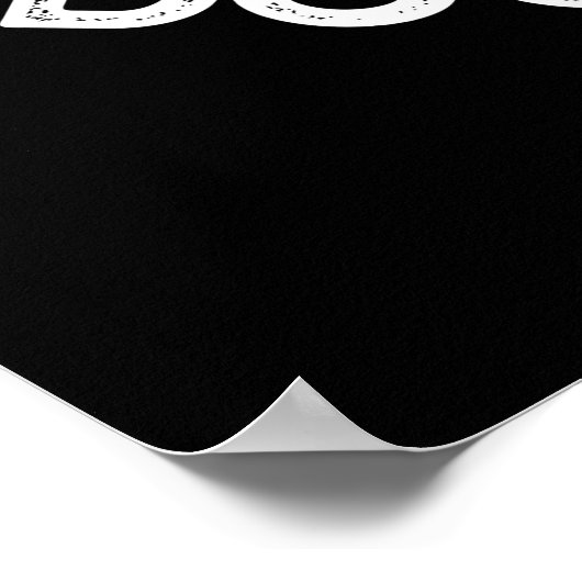 Net als bij Funny Ghost Pun Dark BG Poster (Hoek)