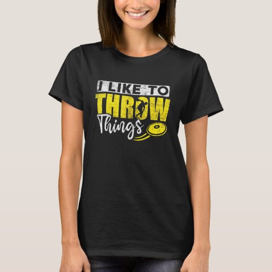 Net als bij het weggooien van dingen, het veld Dis T-shirt (Voorkant)