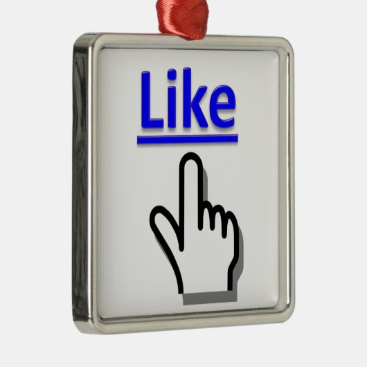 Net als Button Ornament (Rechts)