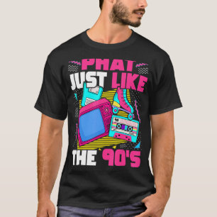 Net als de 90er jaren '90 esthetische 90-partij t-shirt