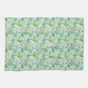 Net als de getijden zit het leven vol met hoogte-  theedoek