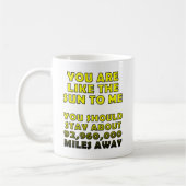 Net als de Sun Funny Mug Koffiemok (Links)