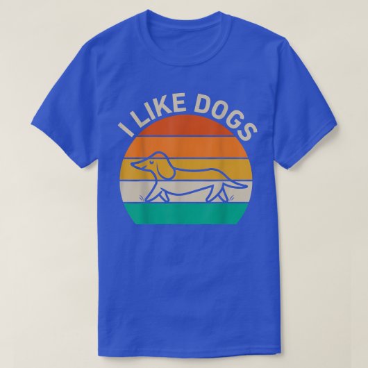 Net als Dogs Gift Hondenliefhebber T-shirt (Design voorkant)