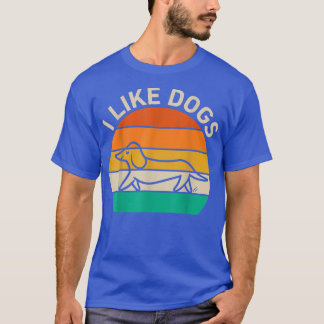 Net als Dogs Gift Hondenliefhebber T-shirt