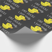 Net als Ducks Funny Duck Lover Cadeaupapier (Hoek)