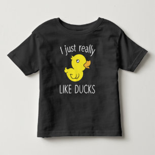 Net als Ducks Funny Duck Lover Kinder Shirts