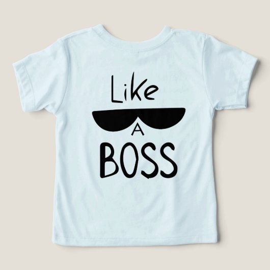 Net als een baas (Design achterkant)
