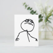 Net als een baas briefkaart (Staand voorkant)