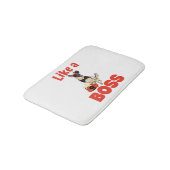 Net als een Baas-Duitse herder Badmat (Gekanteld)