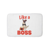 Net als een Baas-Duitse herder Badmat (Voorkant)