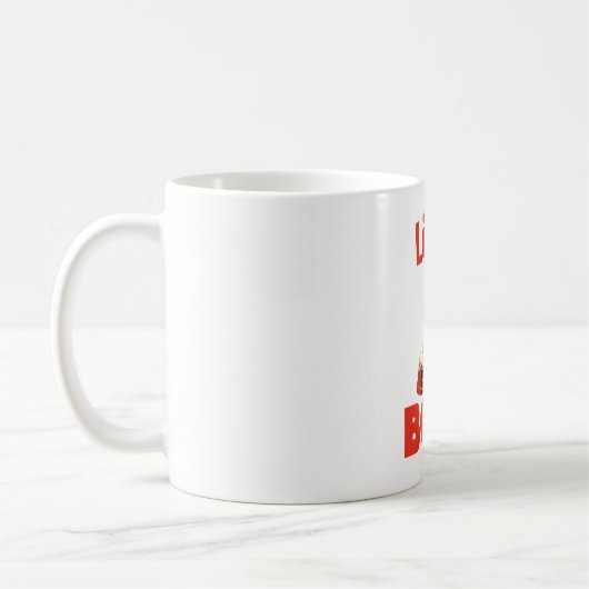 Net als een Baas-Duitse herder Koffiemok (Links)