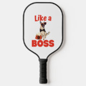 Net als een Baas-Duitse herder Pickleball Paddle (Voorkant)