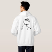 Net als een baas hoodie (Achterkant volledig)