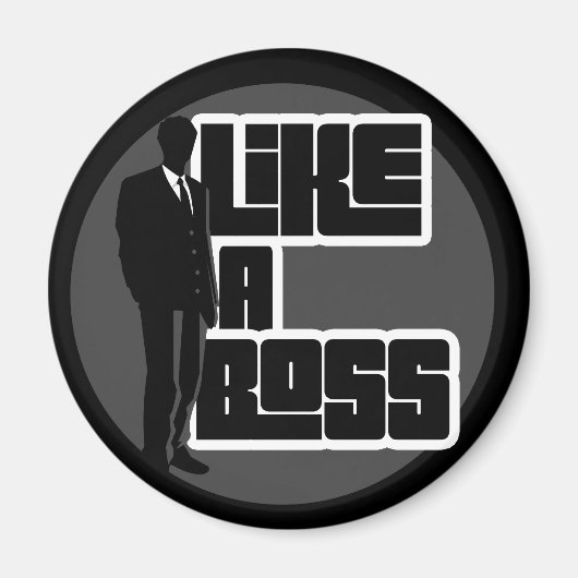 Net als een baas magneet (Voorkant)