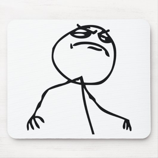 Net als een baas muismat (Voorkant)