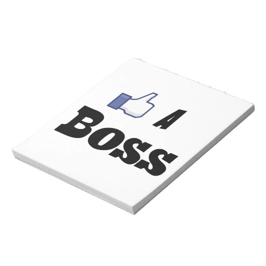 Net als een baas notitieblok (Linkerzijde)