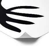 Net als een baas poster (Hoek)