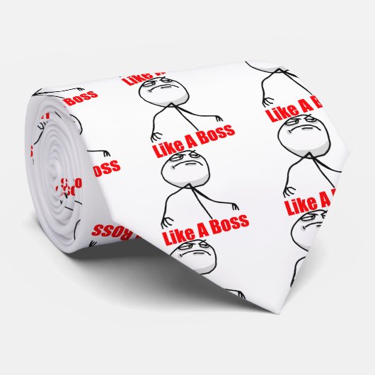 Net als een baas stropdas (Opgerold)