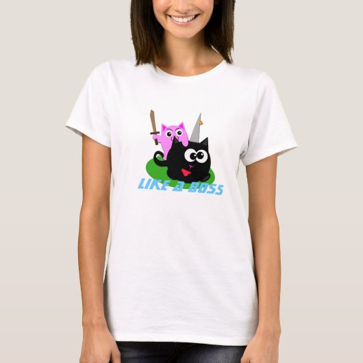 Net als een baas t-shirt (Voorkant)