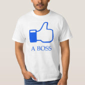 Net als een baas t-shirt (Voorkant)