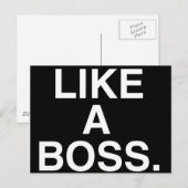 Net als een briefkaart (Voorkant / Achterkant)