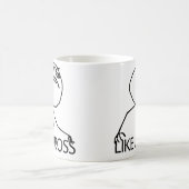 Net als een bss-roodstrip-meme koffiemok (Center)