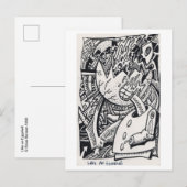 Net als een Eggshell Briefkaart (Voorkant / Achterkant)