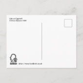 Net als een Eggshell Briefkaart (Achterkant)