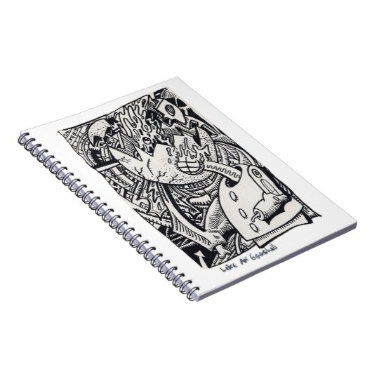 Net als een Eggshell Notitieboek (Rechterzijde)