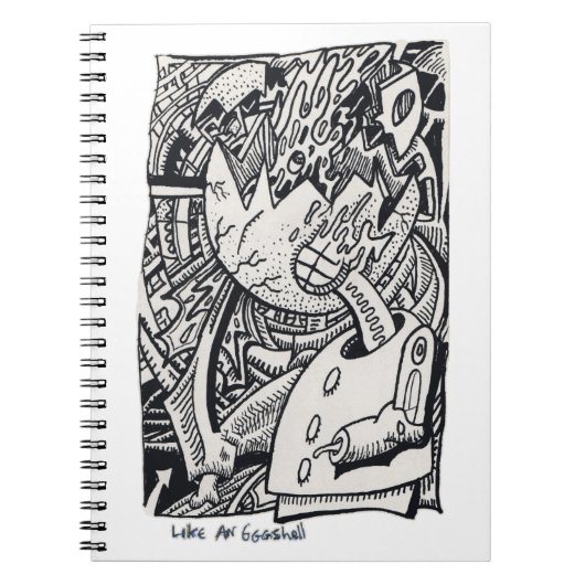 Net als een Eggshell Notitieboek (Voorkant)