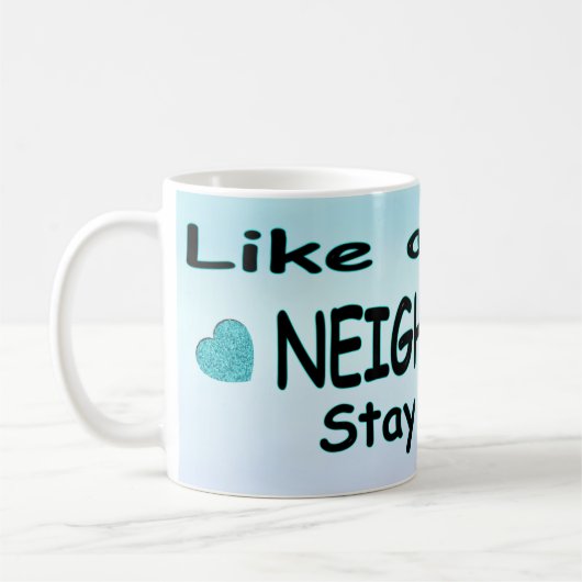 Net als een Goede Buurt. Koffiemok (Links)