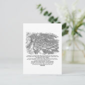 Net als een groot schaakbord voor schaakwonderland briefkaart (Staand voorkant)