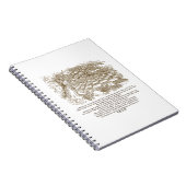 Net als een groot schaakbord voor schaakwonderland notitieboek (Rechterzijde)