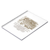 Net als een groot schaakbord voor schaakwonderland notitieboek (Linkerzijde)