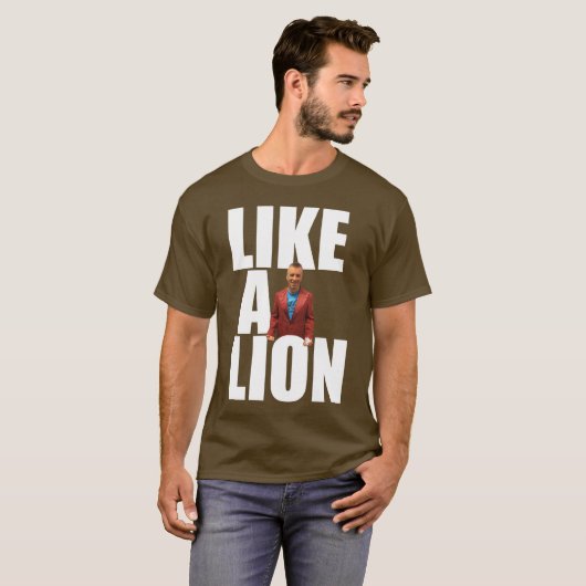 Net als een lion T-shirt (Voorkant volledig)