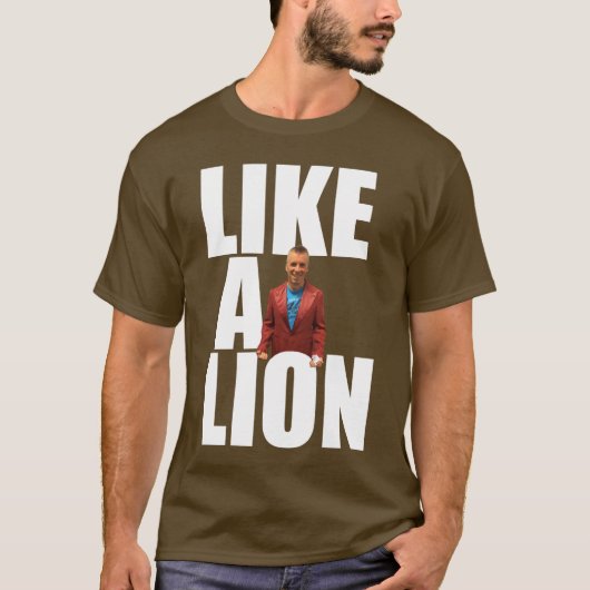 Net als een lion T-shirt (Voorkant)