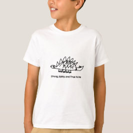 Net als een machtige stegosaurus T-shirt