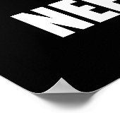 Net als een meisje met Softball Poster (Hoek)