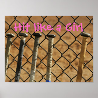 Net als een meisje poster