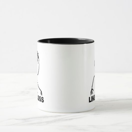 Net als een Mok van een Boss Meme Coffee (Midden)