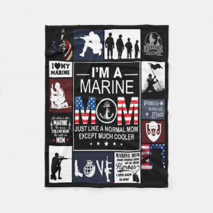 Net als een normale mama behalve veel koeler fleece deken