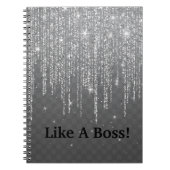 Net als een notitieboek van een baas (Voorkant)