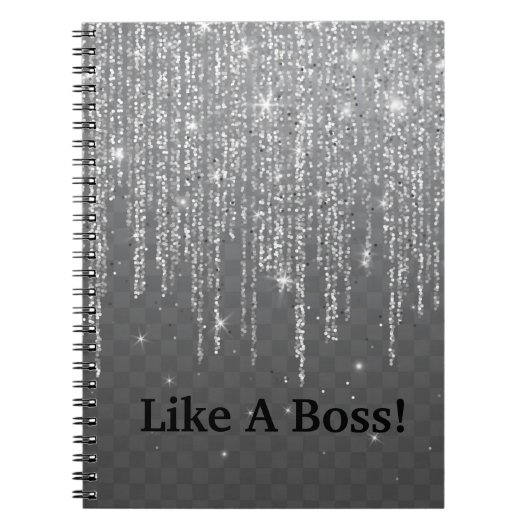 Net als een notitieboek van een baas (Voorkant)