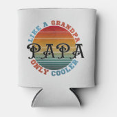 Net als een opa alleen koeleraar blikjeskoeler (Voorkant)