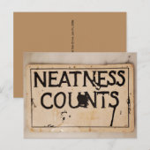 Net als een pin feestdagenkaart (Voorkant / Achterkant)