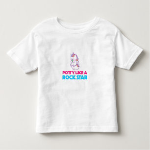net als een rockster kinder shirts
