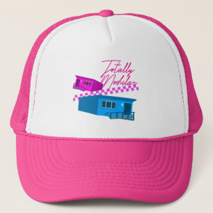 Net als een volledig modulaire draagbare klaslokaa trucker pet