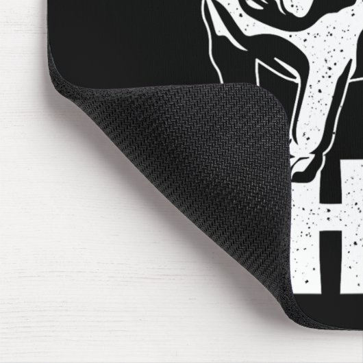 Net als em Thicc - Bulldog Eigenaar Dier Hondenlie Muismat (Hoek)